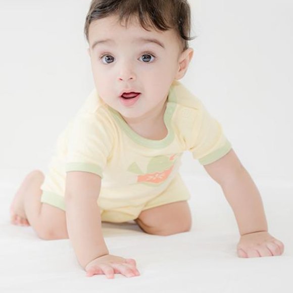 3-Pack - Organic Baby Jumpsuits, and Short Romper - Picture 5 of 5